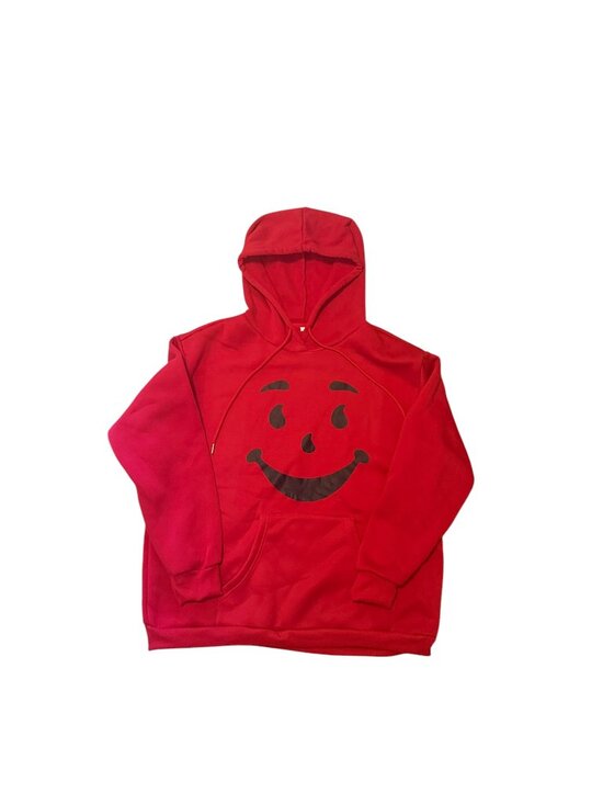 Source Unknown Other - Oh Yeah!!! Red Kool-Aid Man Sweatshirt Size XL
